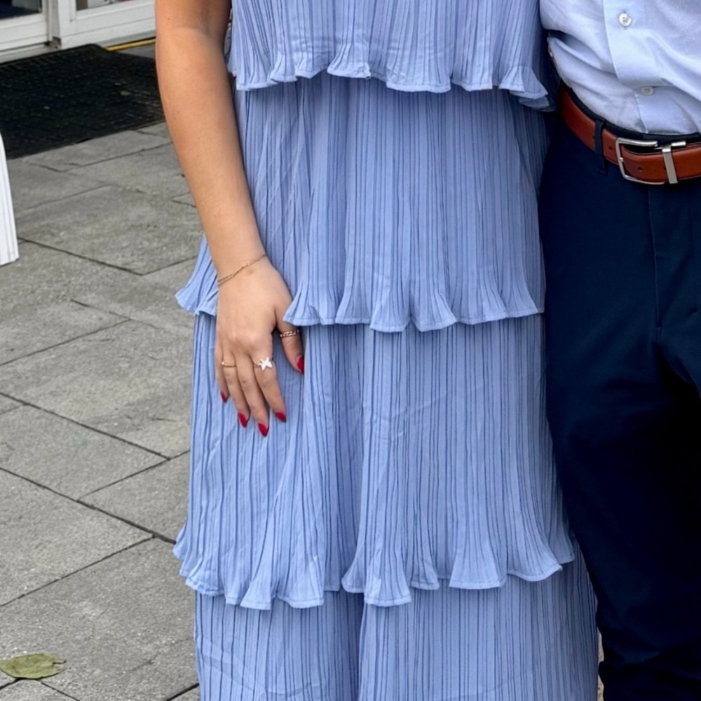 Halter midi Dress